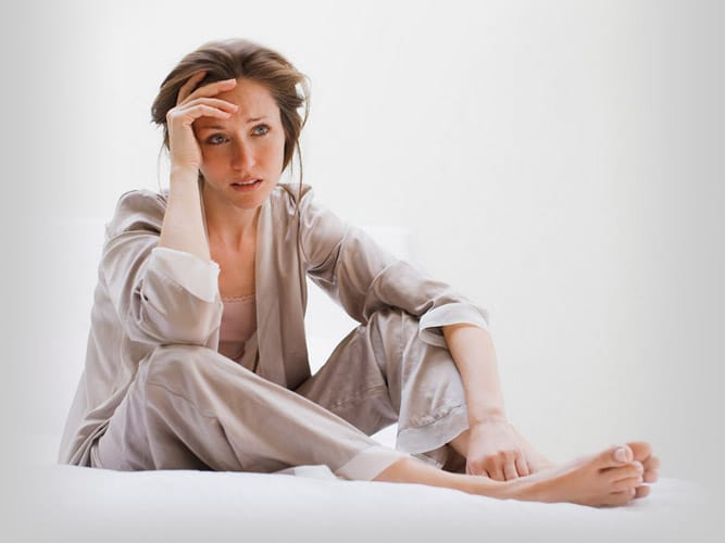 Anxious Woman