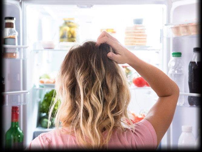 Woman Struggling with Brain Fog